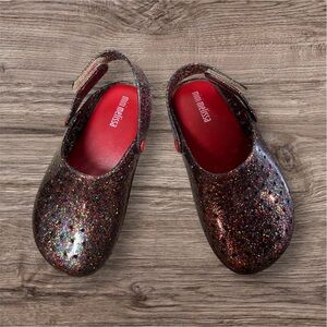 Mini Melissa Glitter Shoes